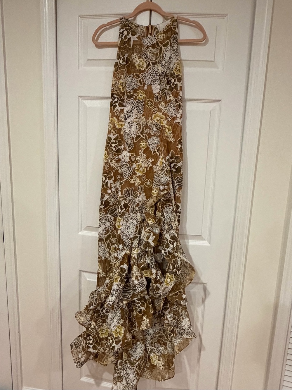 Bronx banco Sicilia Ruffle Dress in Multi - Picture 6 of 9